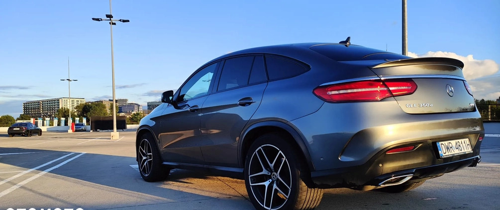 Mercedes-Benz GLE cena 219000 przebieg: 99000, rok produkcji 2017 z Wrocław małe 211